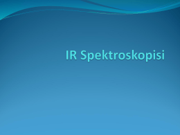 10 IR Spektroskopisi