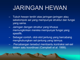 JARINGAN HEWAN - WordPress.com