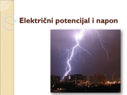 Električni potencijal i napon