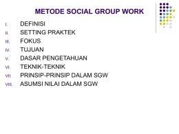 8-metode social group work
