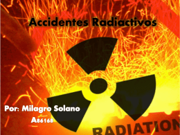 Accidentes Radiactivos