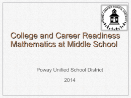 mathnight - Poway Unified School District