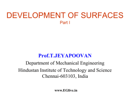 development of surfaces - Engineering Graphics Live