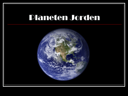 Planeten Jorden