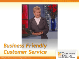 TD12BusinessFriendlyCustomerService