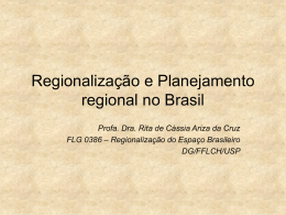 Planejamento regional do Brasil