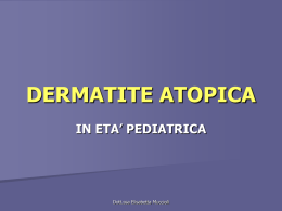 dermatite atopica - PediatriaMuccioli