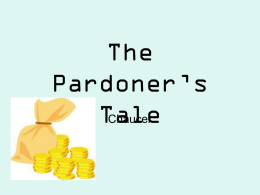 The Pardoner`s Tale