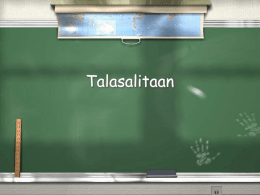 Talasalitaan - WordPress.com