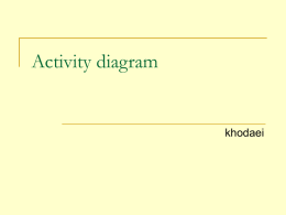 Activity diagram