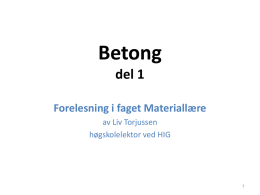 Betong_forelesning_del_1