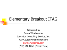 Elementary Breakout