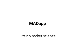 MADapp - Changemakers