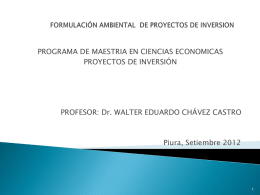 ProyectosdeInversión I 2012Set