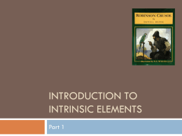 Introduction to Intrinsic element