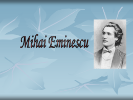 M.Eminescu - WordPress.com