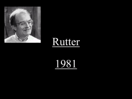 Rutter - Simply Psychology