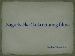 Zagrebačka škola crtanoga filma, Tonko Olivari