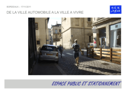 Espace publique et stationnement (PPT – 7,1 Mo)