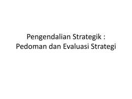 11-Pengendalian Strategik