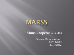 MARSS - Tallinna Õismäe Gümnaasium