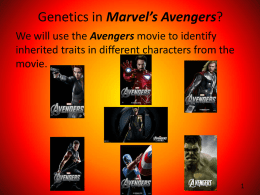Avengers Genetics