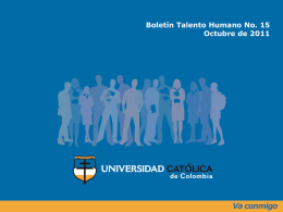 cumpleaños octubre 2011 - Universidad Católica, Boletines