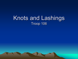 Knots and Lashings