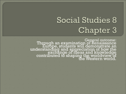 Social Studies 8 Chapter 3