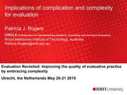 here - Evaluation Revisited