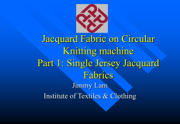 Single Jersey Jacquard Fabric