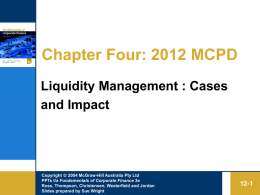 Powerpoint Slides to accompany FUNDAMENTALS OF