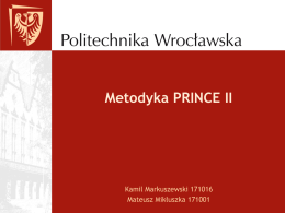 Metodyka PRINCE II