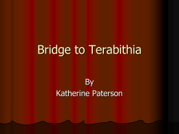 Bridge to Terabithia Introduction