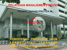1Modul Perencanaan Proyek