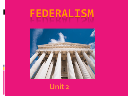 Federalism - WordPress.com