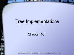 Chapter16-TreeImplementations