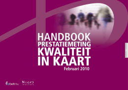Handboek Prestatiemeting (PowerPoint)