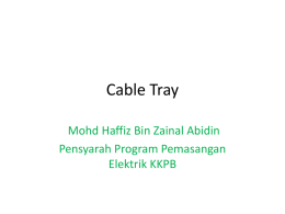 Cable Tray & Cable Riser