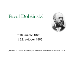 Pavol Dobšinský