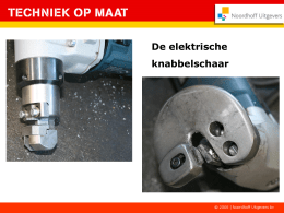 Knabbelschaar - Techniek Op Maat