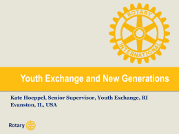 New Generations Service Exchange (NGSE)