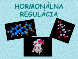 hormonalna regulacia