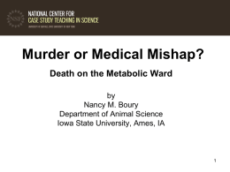 Murder or Medical Mishap?