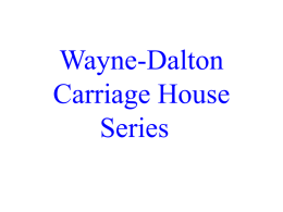 Wayne-Dalton Carriage House Series