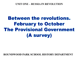 Provisional Government