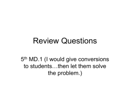 Review Question PPT