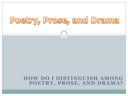Text-Structure-Poetry-Prose-Drama