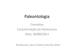 Paleontologia - aprendizesdaciencia