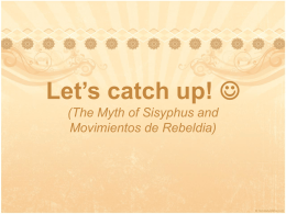 Sisyphus and Movimiento